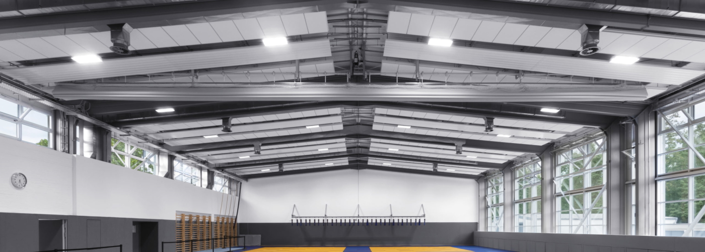 Metal heating and cooling Ceiling systems