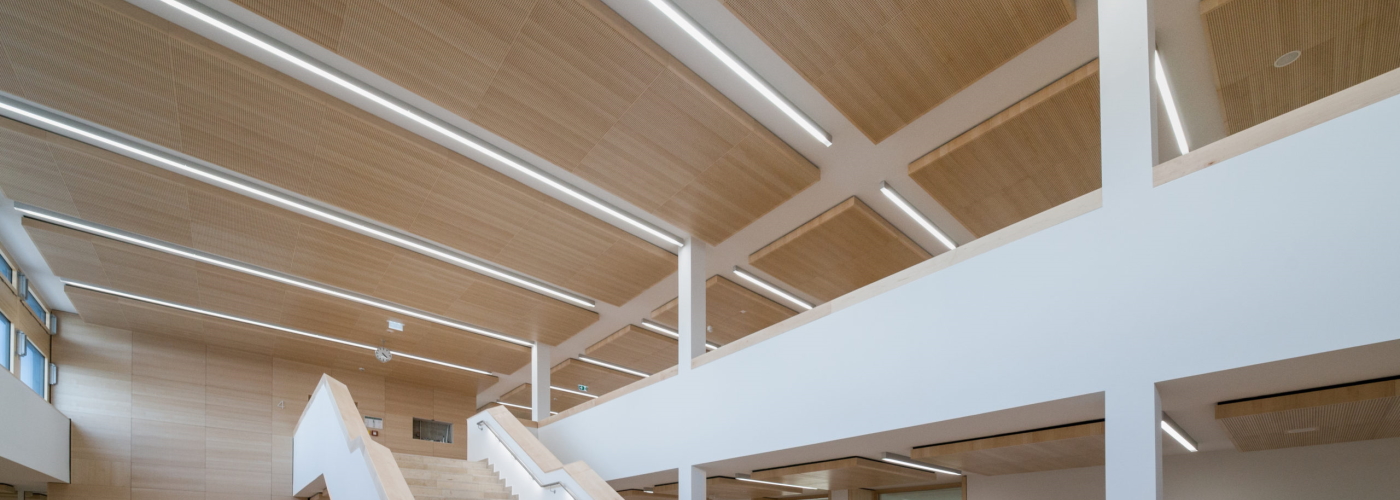 Holz-F perforated timber acoustic panels