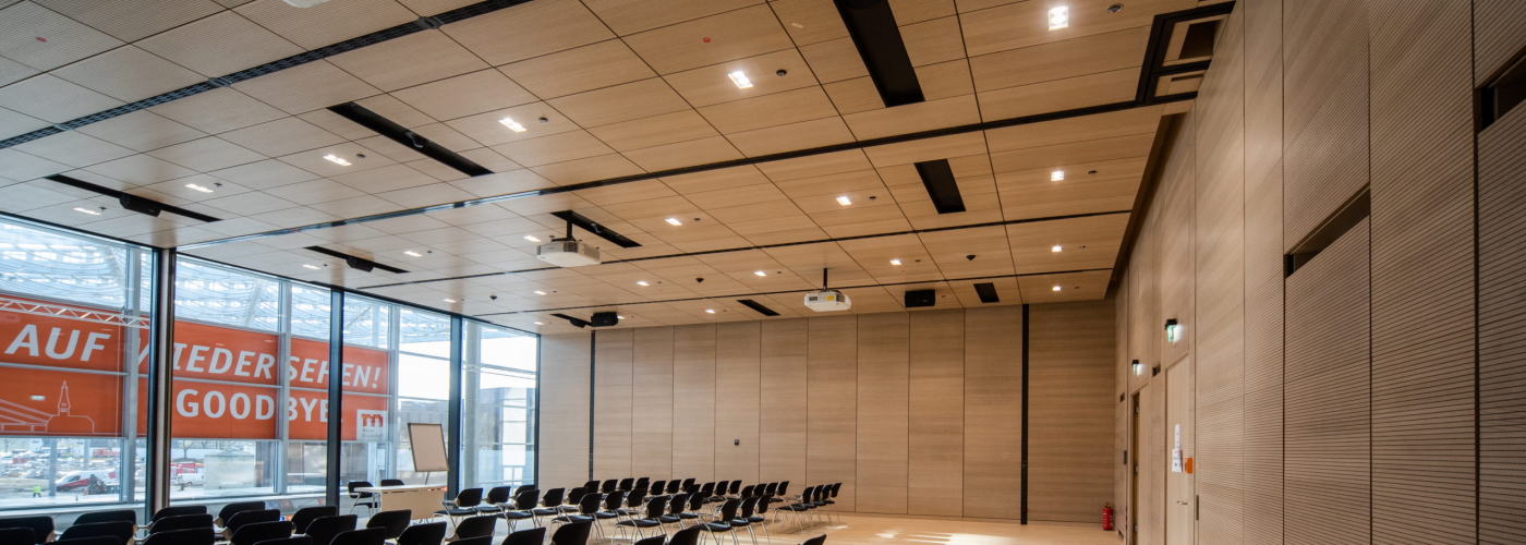 Holz-F perforated timber acoustic panels